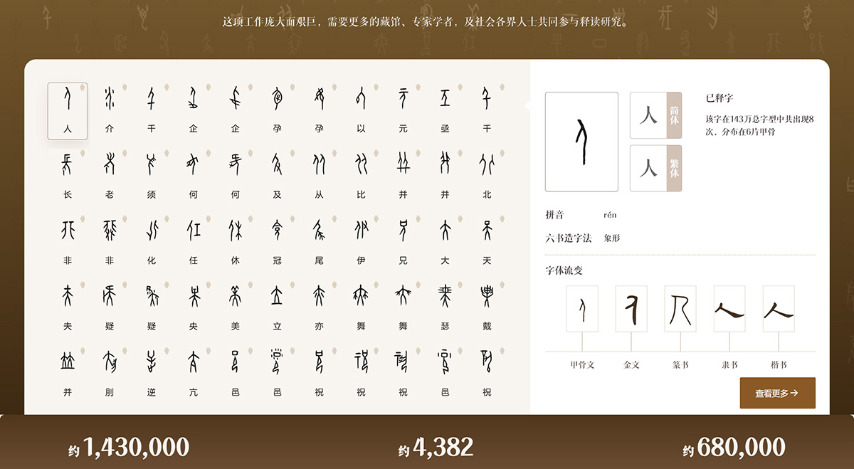 甲骨文AI协同平台-殷契文渊(图2) 甲骨文AI协同平台---www.jgwlbq.org.jpg