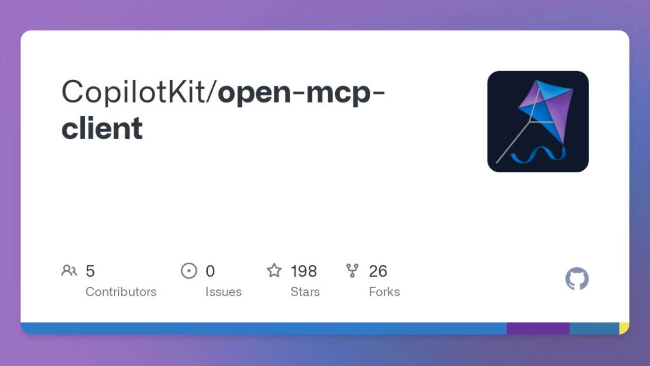 Open MCP Client：只需一个URL，即可在应用中与MCP服务器交互