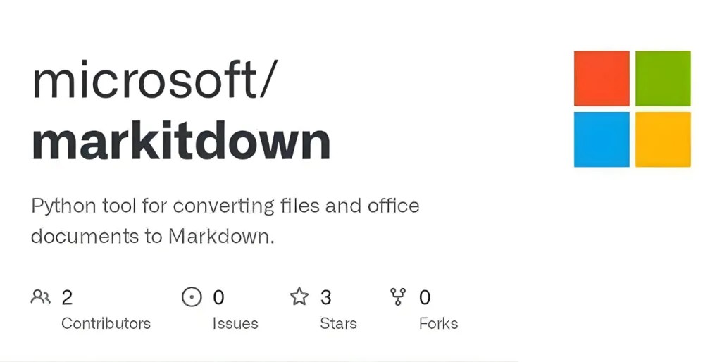 MarkItDown：一款好用的将文件和办公文档转换为Markdown的AI工具！