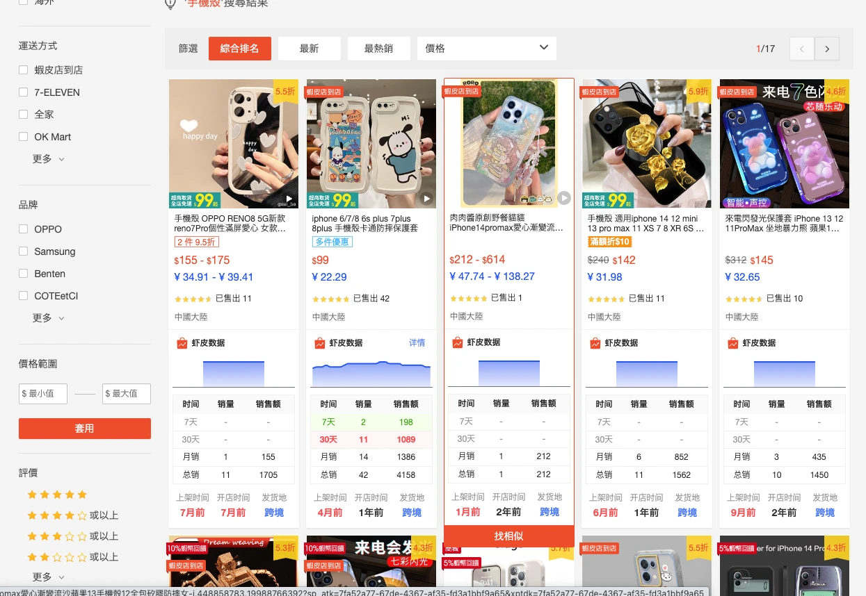 Shopee选品助手(图2) Shopee选品助手功能使用教程.webp