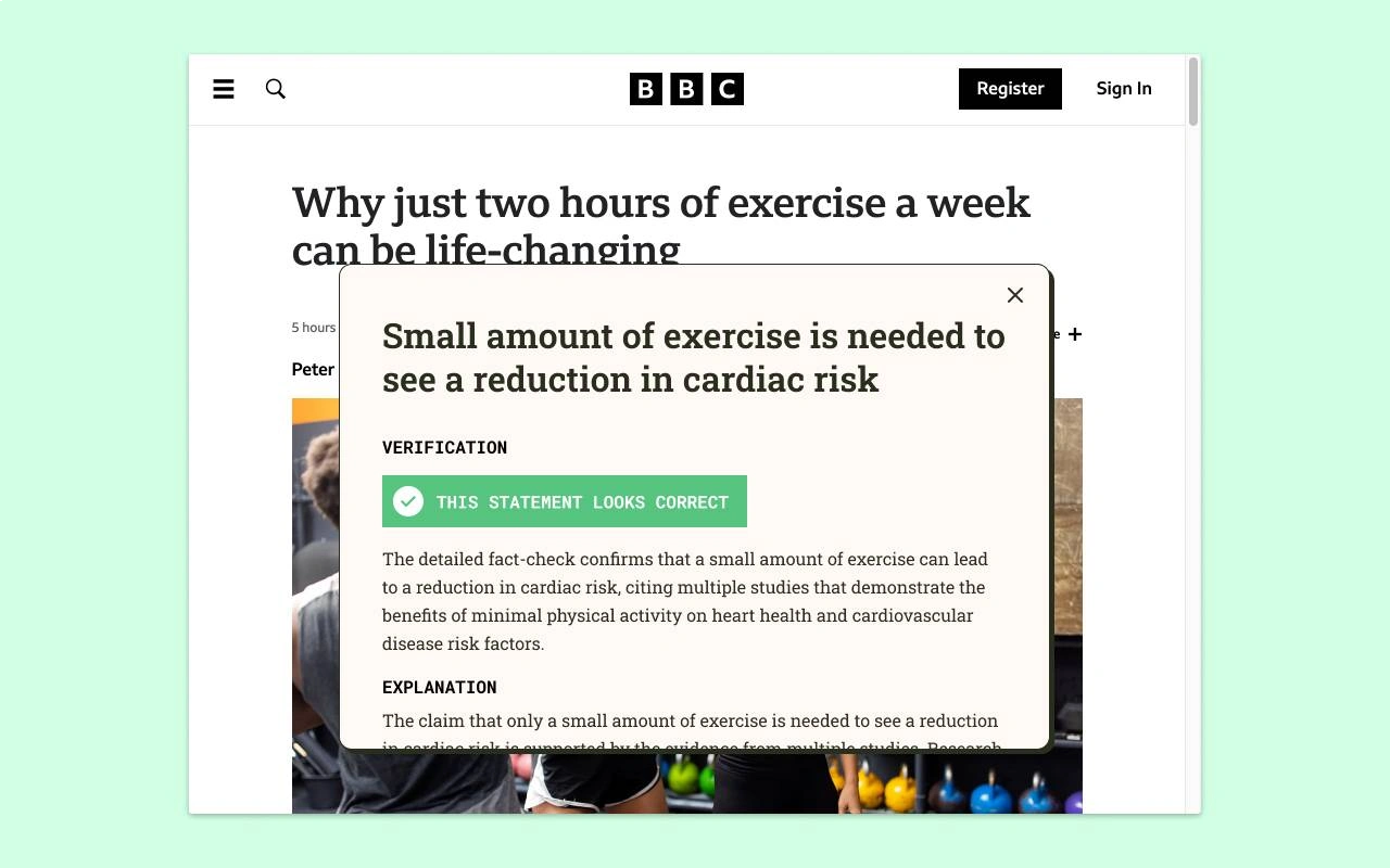 FactSnap：AI假消息的“克星”