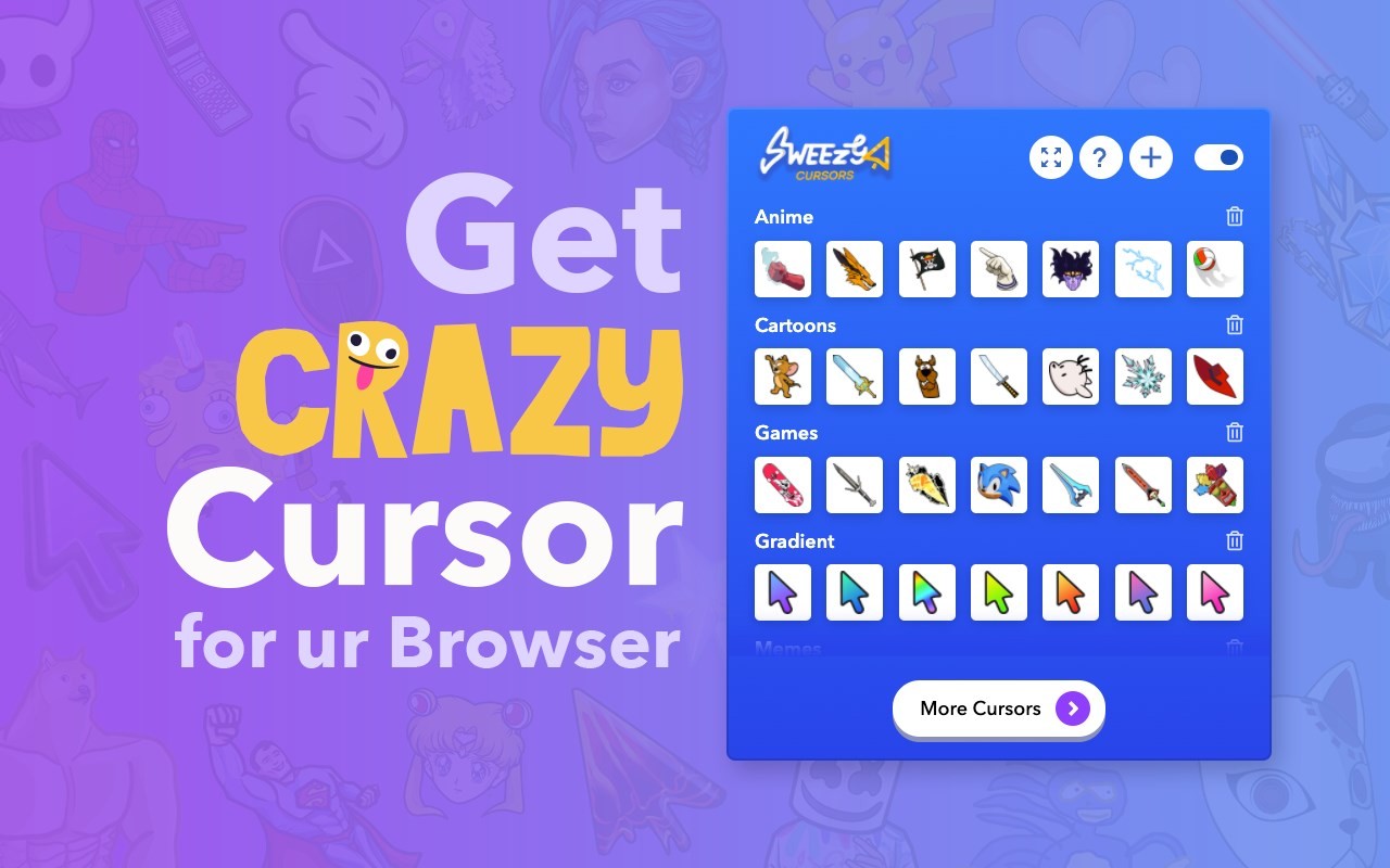Sweezy Cursors上的光标怎么安装？