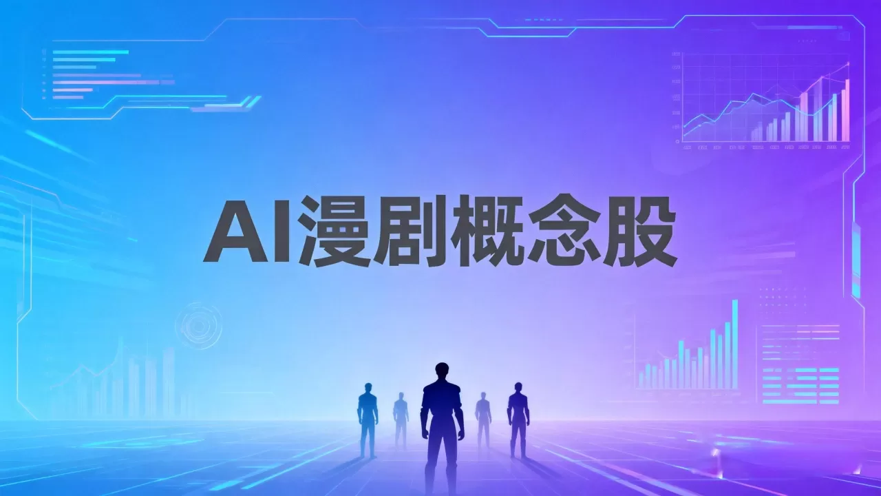 lAI漫剧概念股代表企业整理