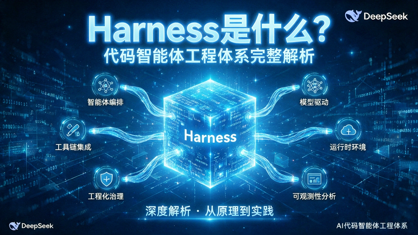 Harness是什么?代码智能体工程体系完整解析(图1) Harness是什么?代码智能体工程体系完整解析